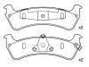 剎車片 Brake Pad Set:2L2Z-2200-BA