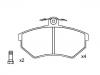 剎車片 Brake Pad Set:357 698 151 B