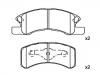 Brake Pad Set:04491-97203